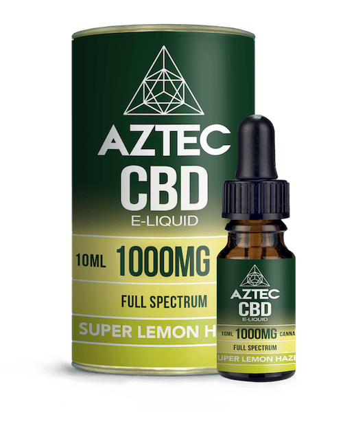 Aztec CBD Vape Juice Super Lemon Haze CBD Eliquid Full Spectrum