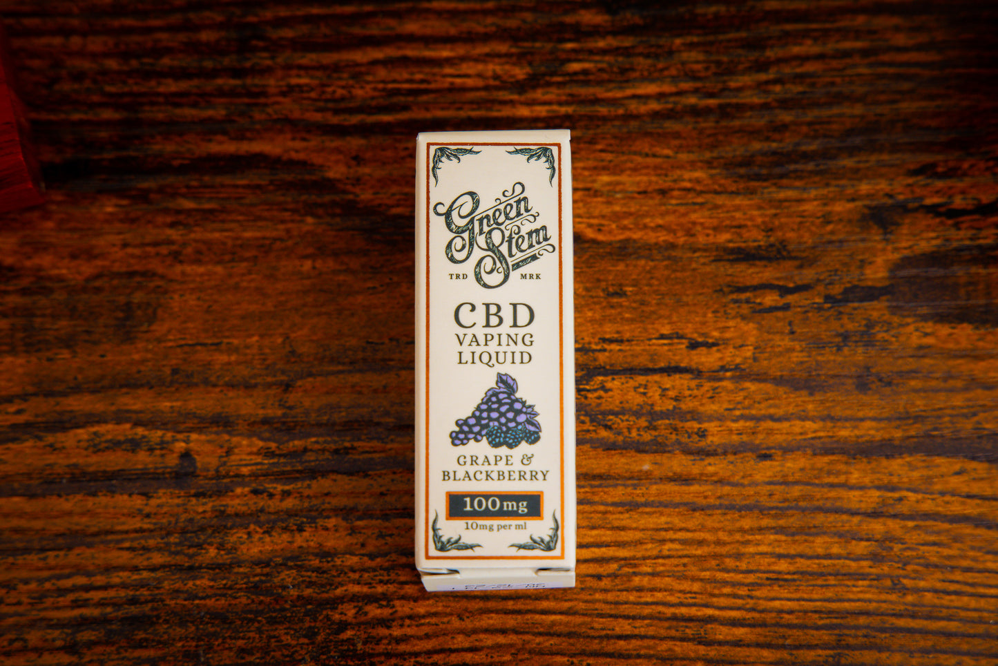Grape and blackberry CBD Vape juice by Green Stem CBD
