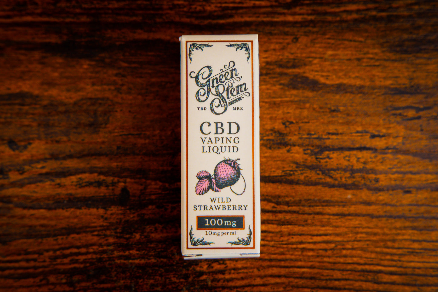 Wild Strawberry Green Stem CBD Vape juice