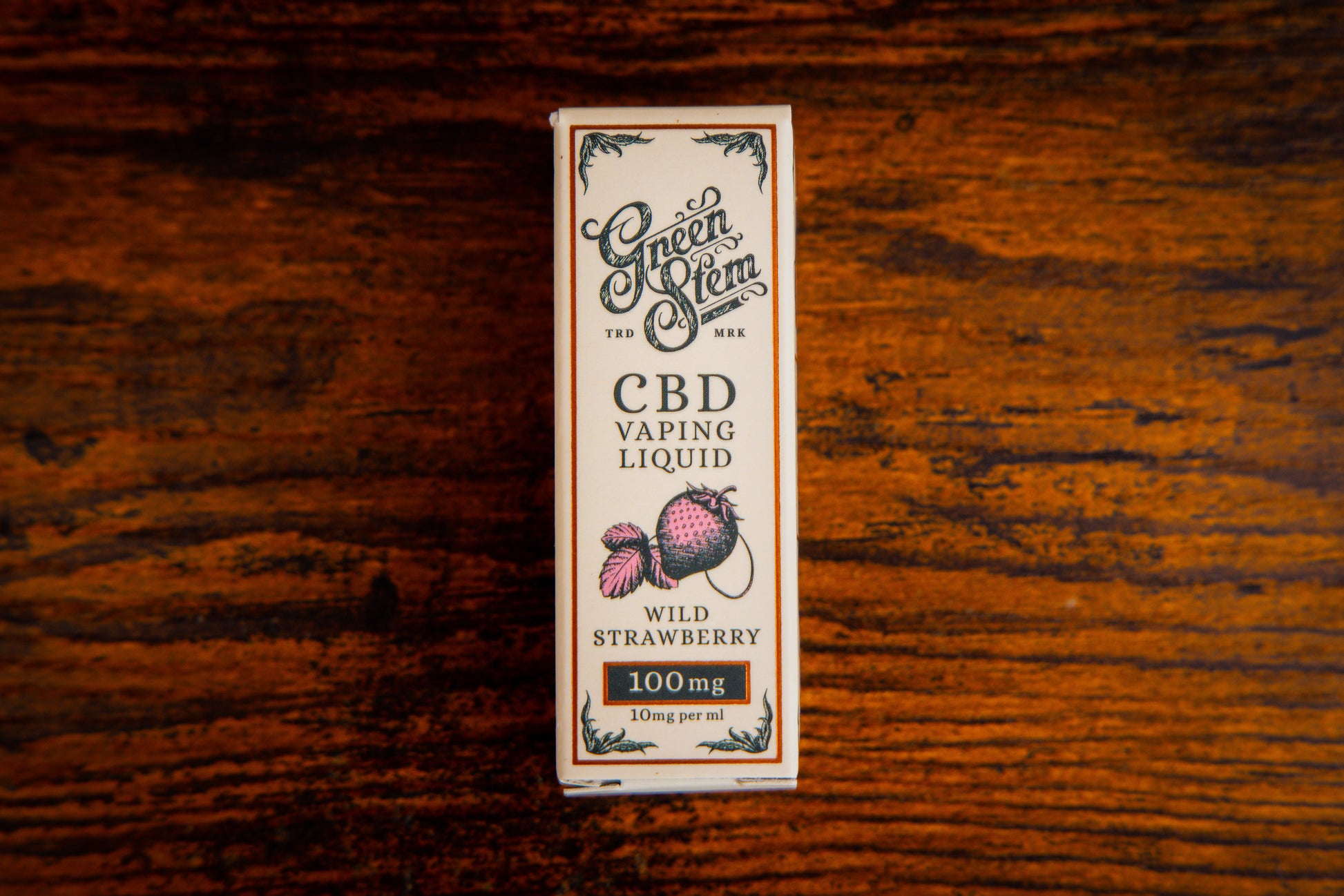 Wild Strawberry Green Stem CBD Vape juice