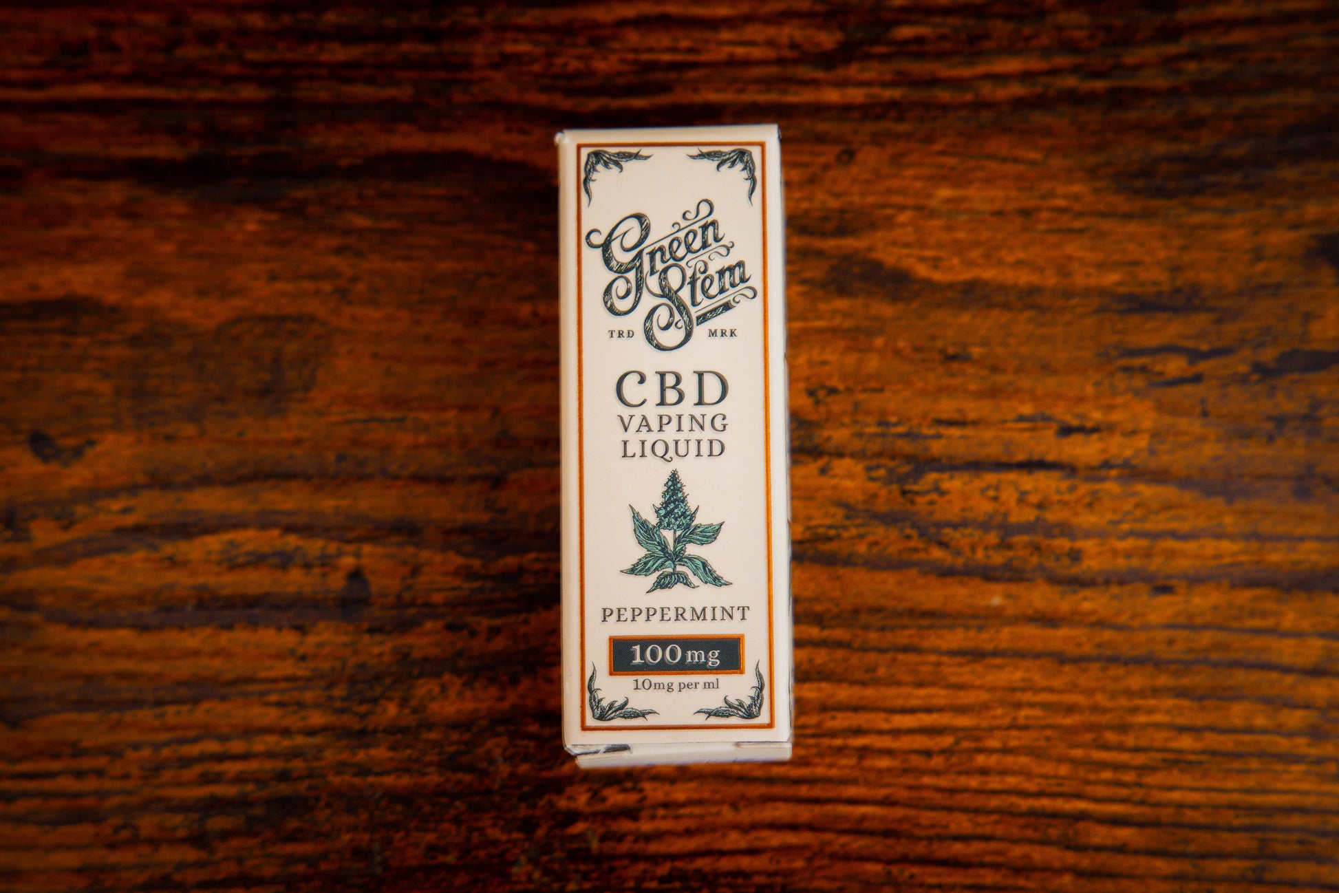 Peppermint CBD Vape Juice by Green Stem sold at Pembrokeshire CBD Centre