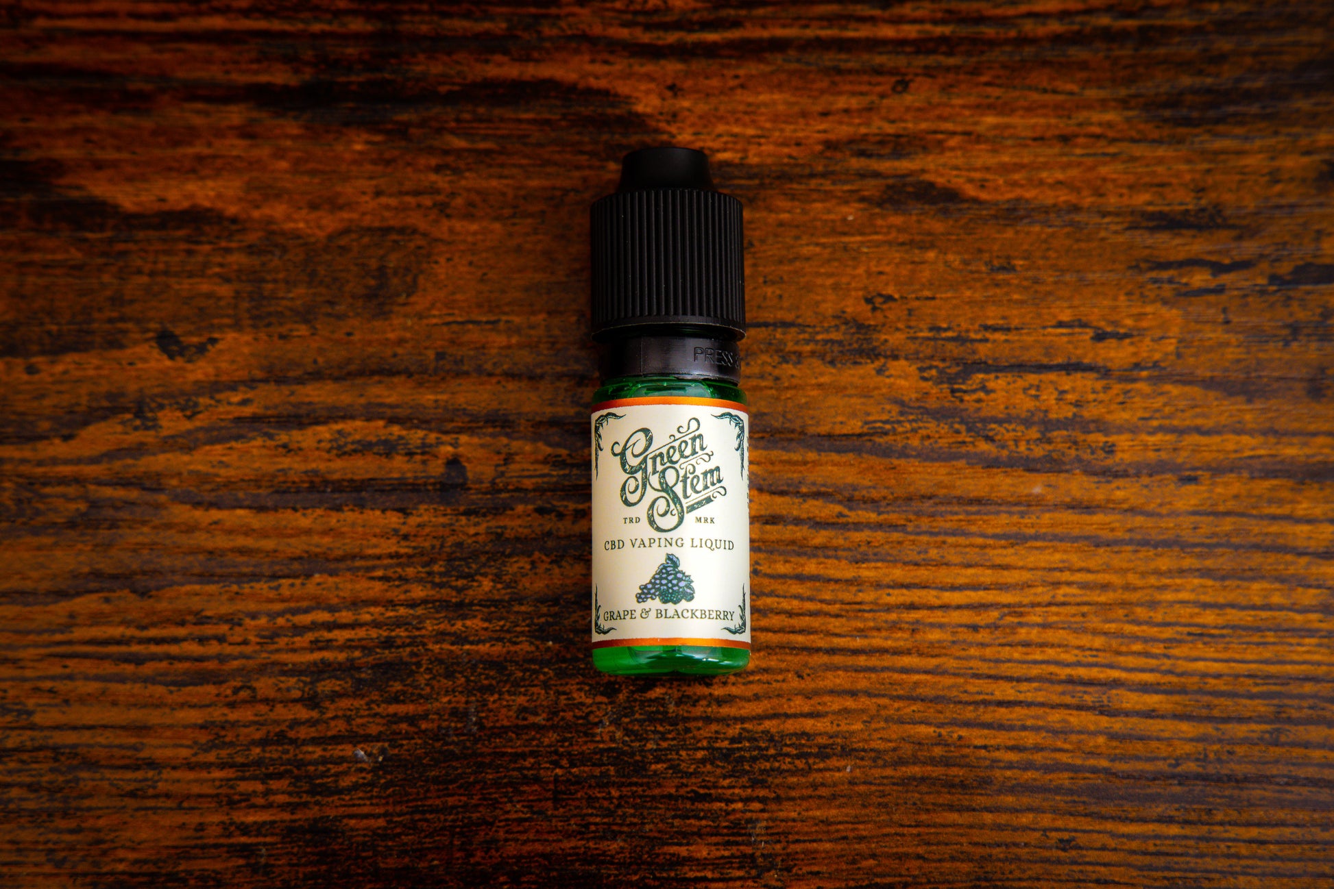 Green Stem Grape and Blackberry CBD Vape juice Green Stem