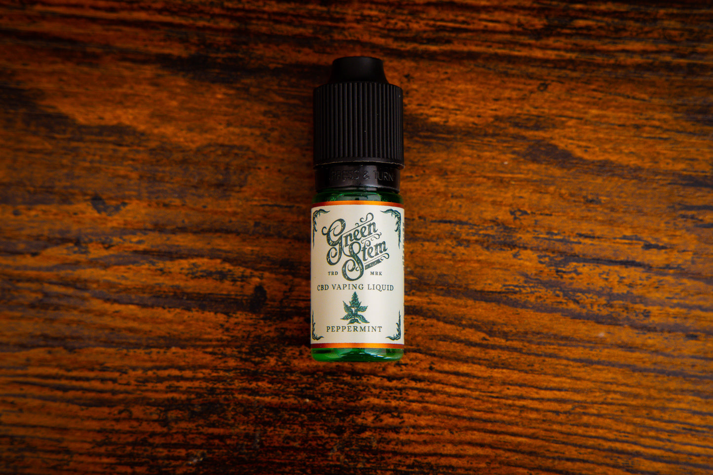 Peppermint CBD Vape juice Green Stem