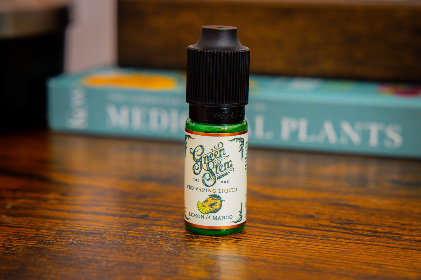 Lemon and Mango CBD Vape juice by Green Stem CBD 