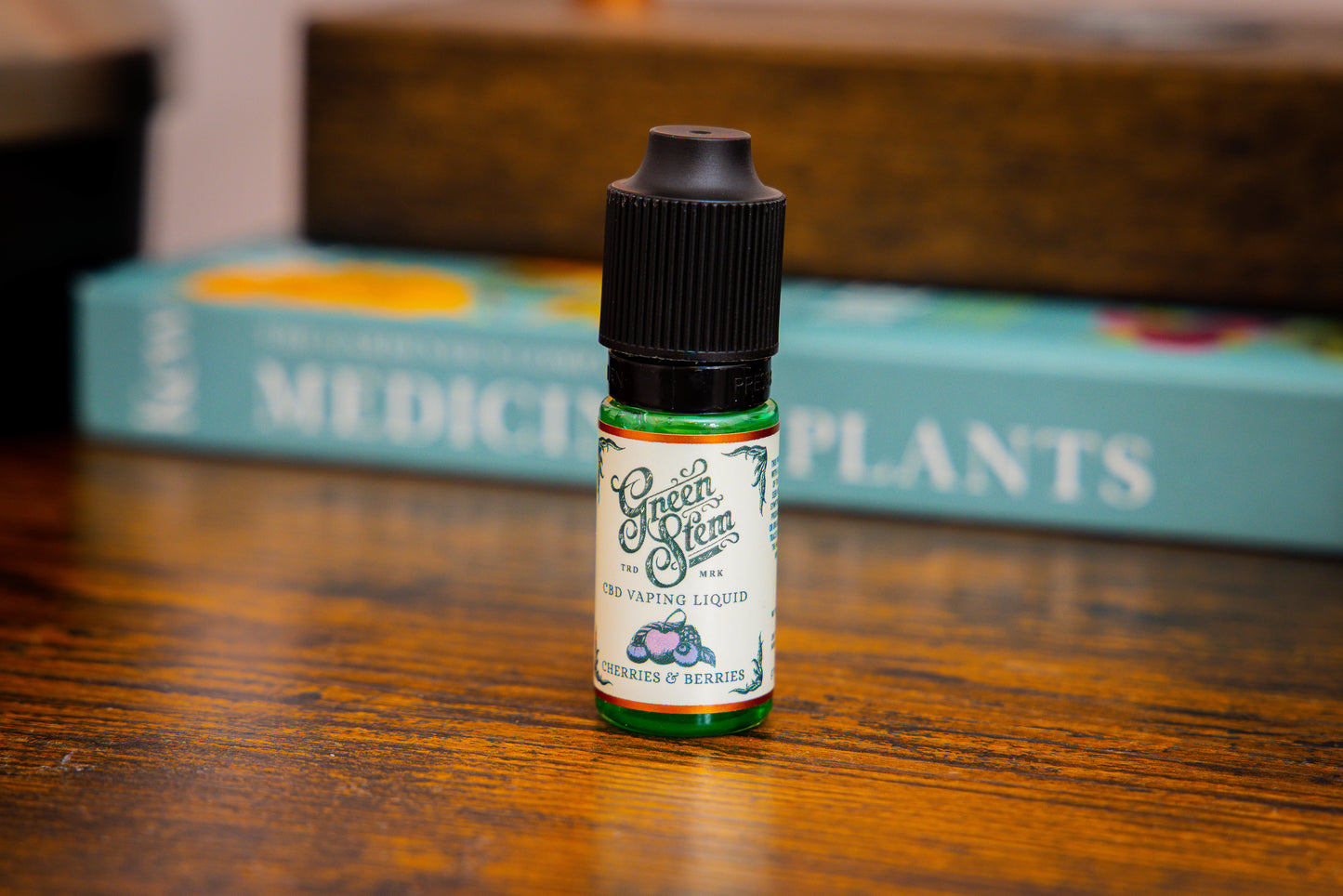 Cherries and Berries CBD Vape juice by Green Stem