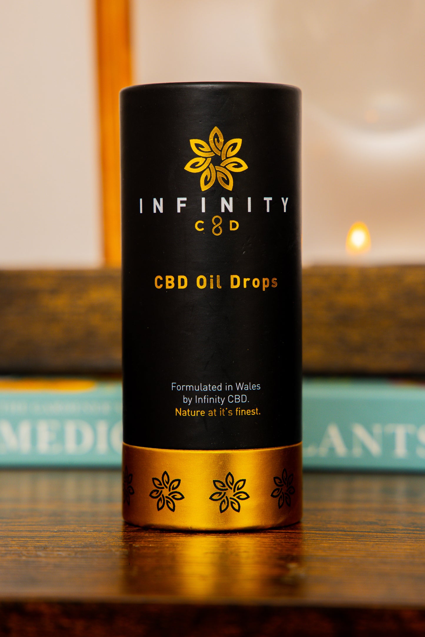 Vegan friendly strong CBD Drops by Infinity CBD 