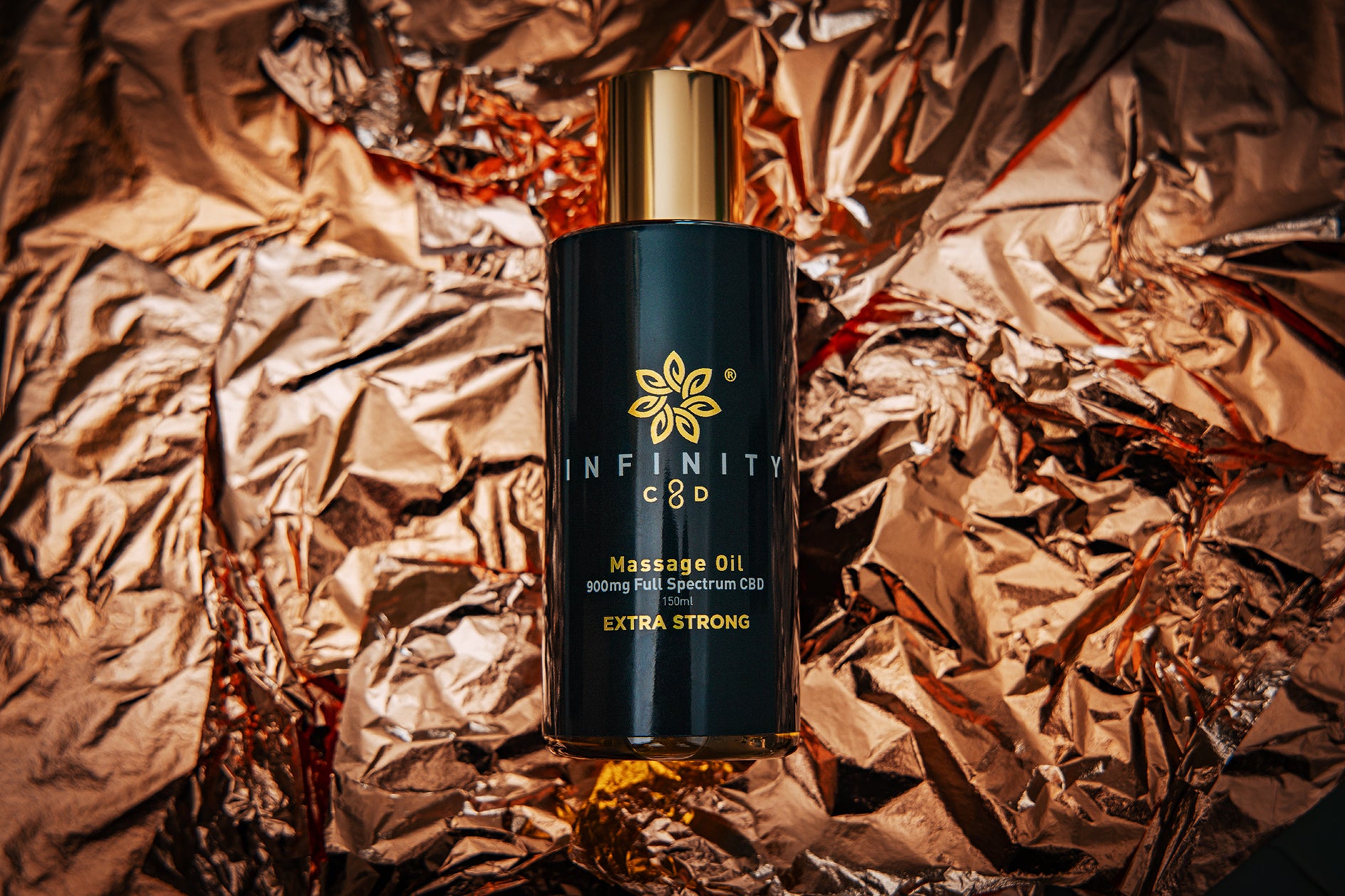 Vegan CBD Massage Oil Infinity CBD 