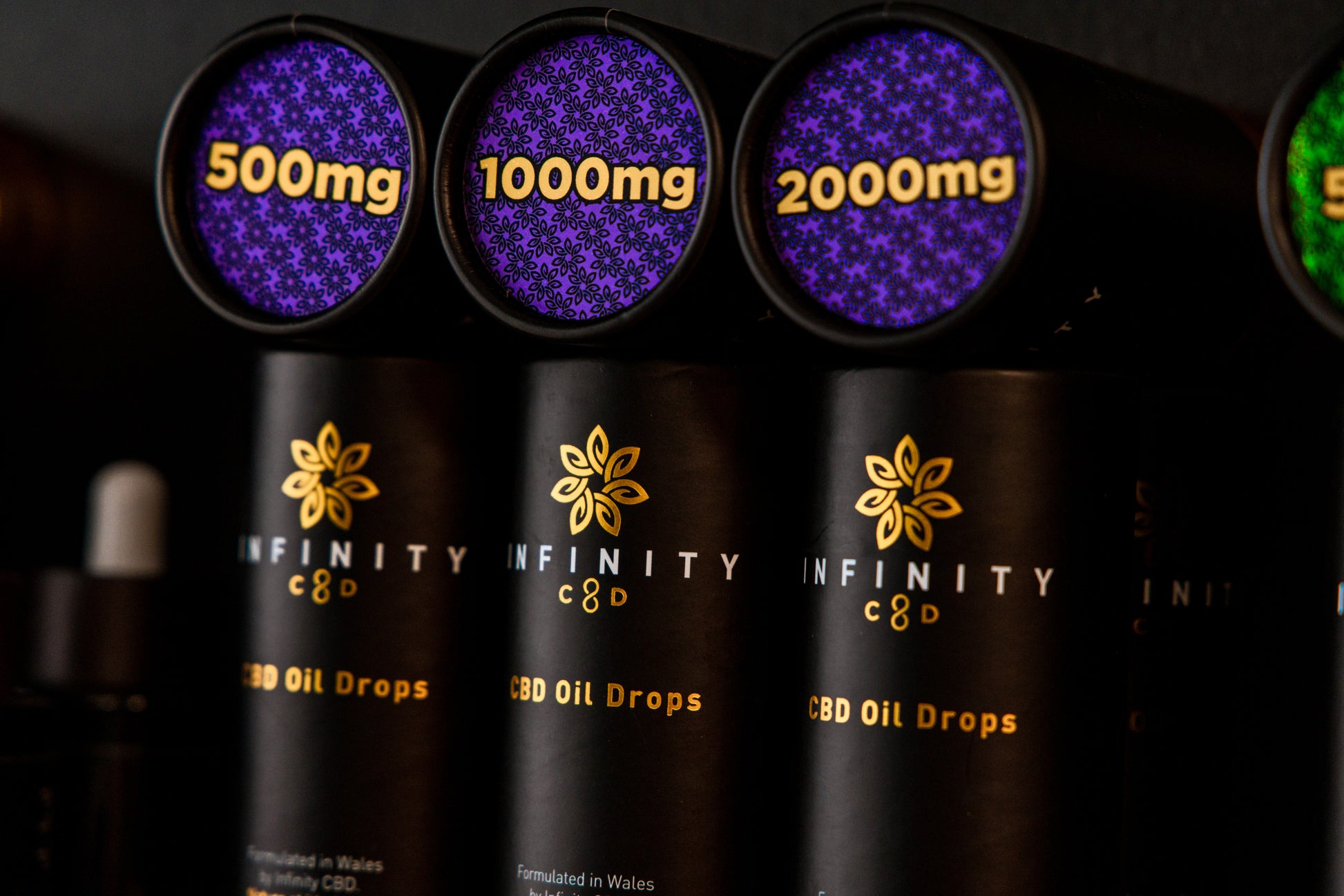 Calm Terpene infused CBD Drops by Infinity CBD 
