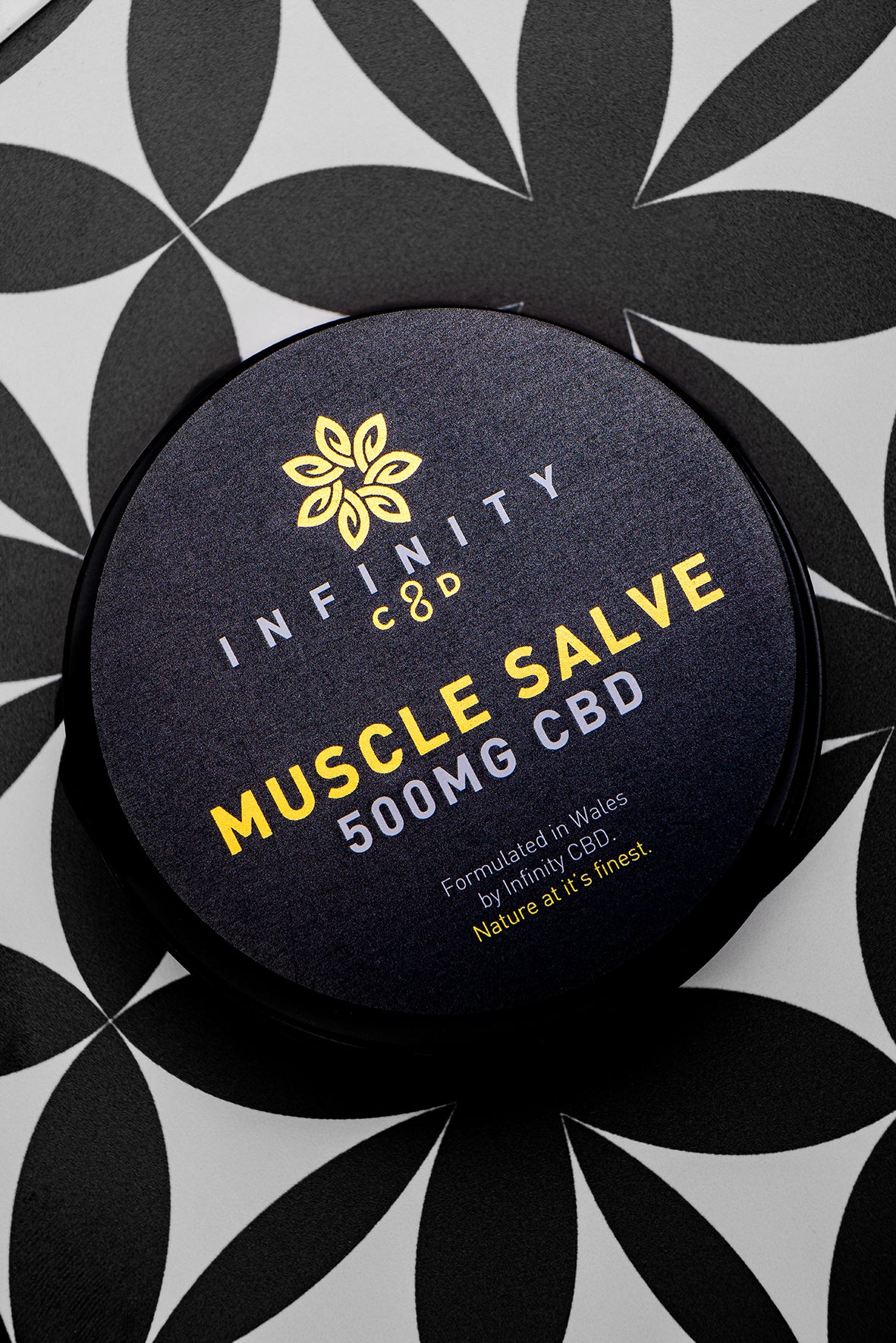 Infinity CBD Muscle Salve as seen in the guardian