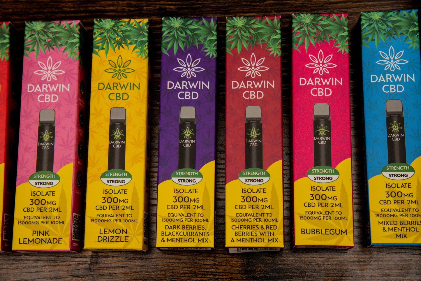 CBD disposable vape by Darwin CBD 