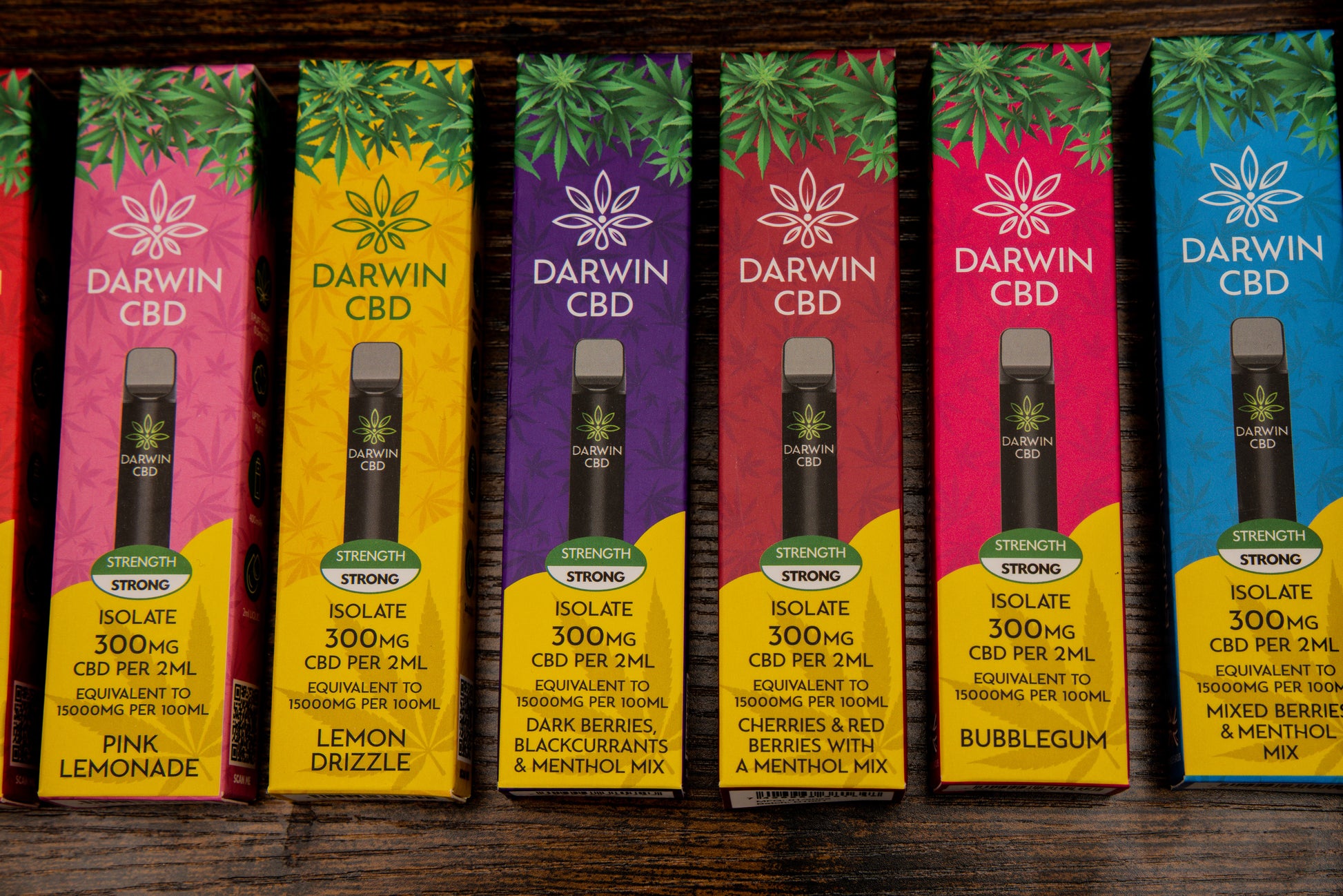 CBD disposable vape by Darwin CBD 