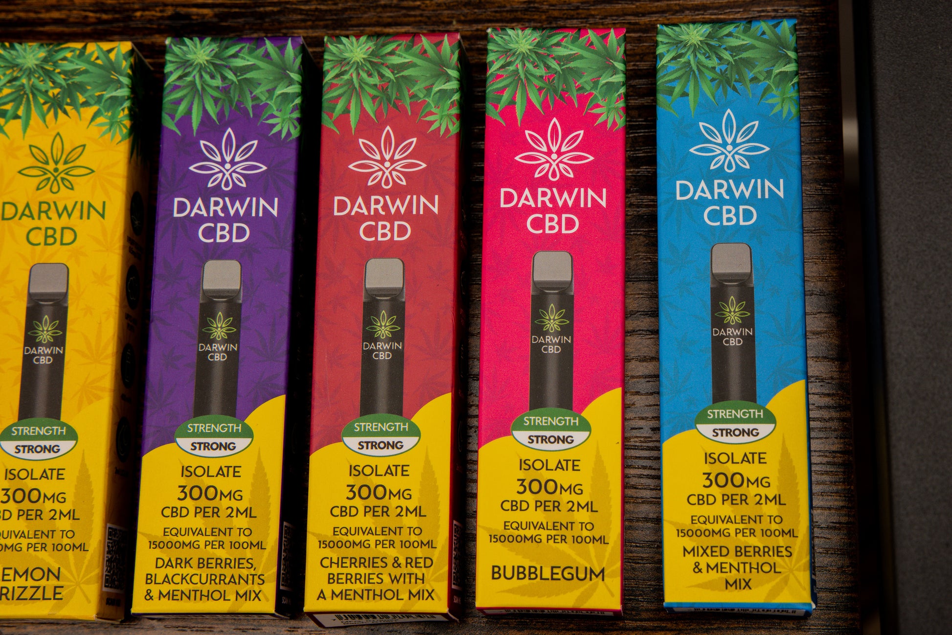 CBD Geek Bars by Darwin CBD Pembrokeshire 