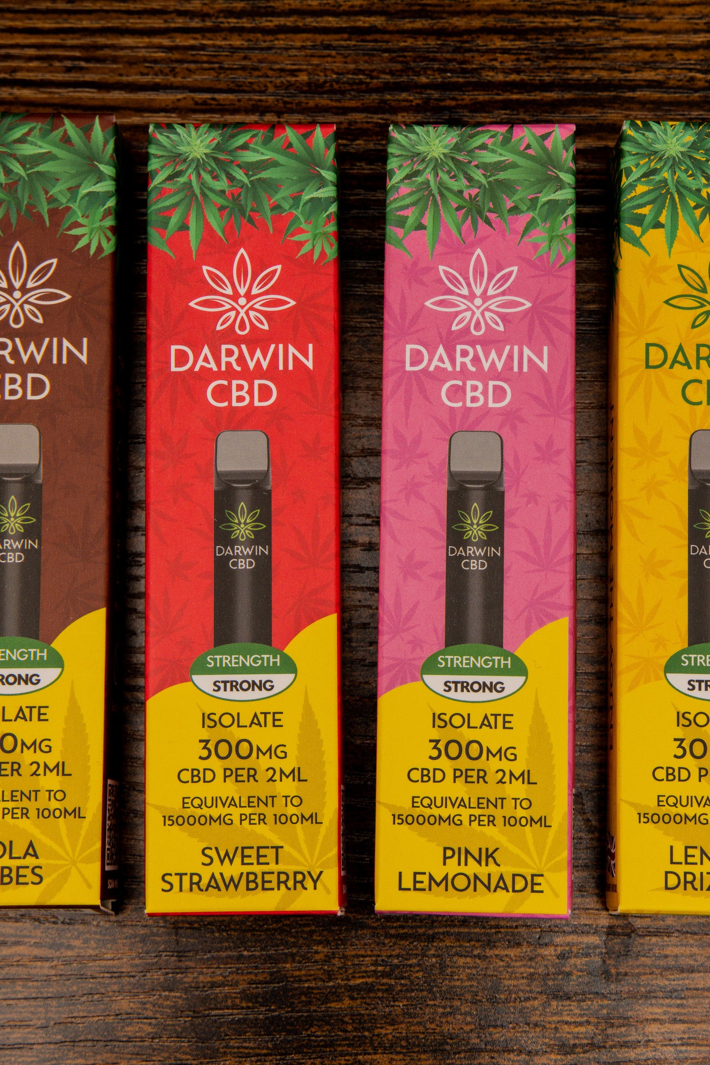 Darwin CBD Geek Bars Disposable CBD Vapes