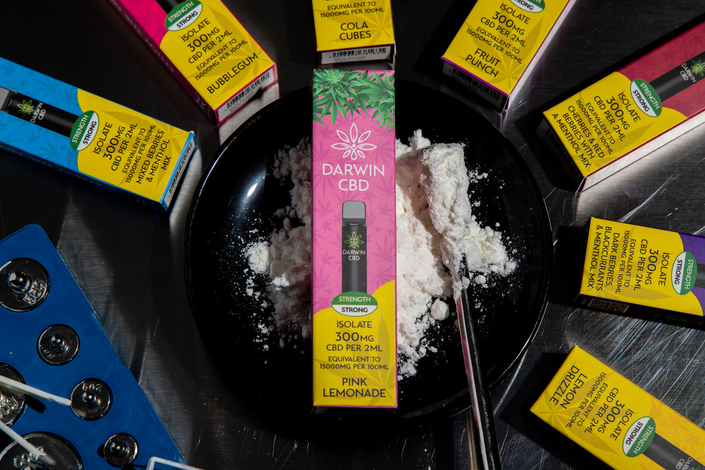 CBD Isolate Vape Pens by Darwin CBD 