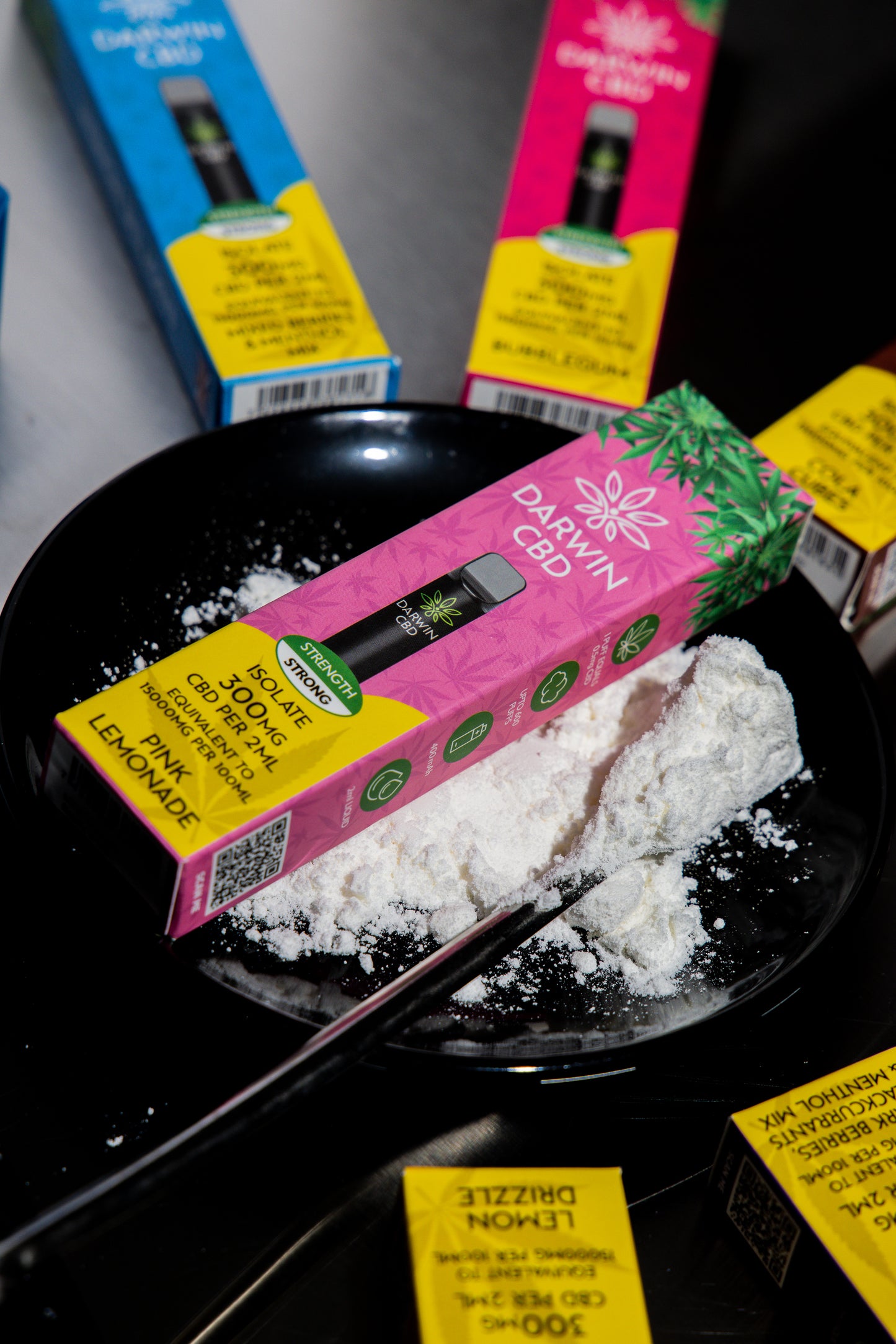 Darwin CBD Isolate disposable vapes
