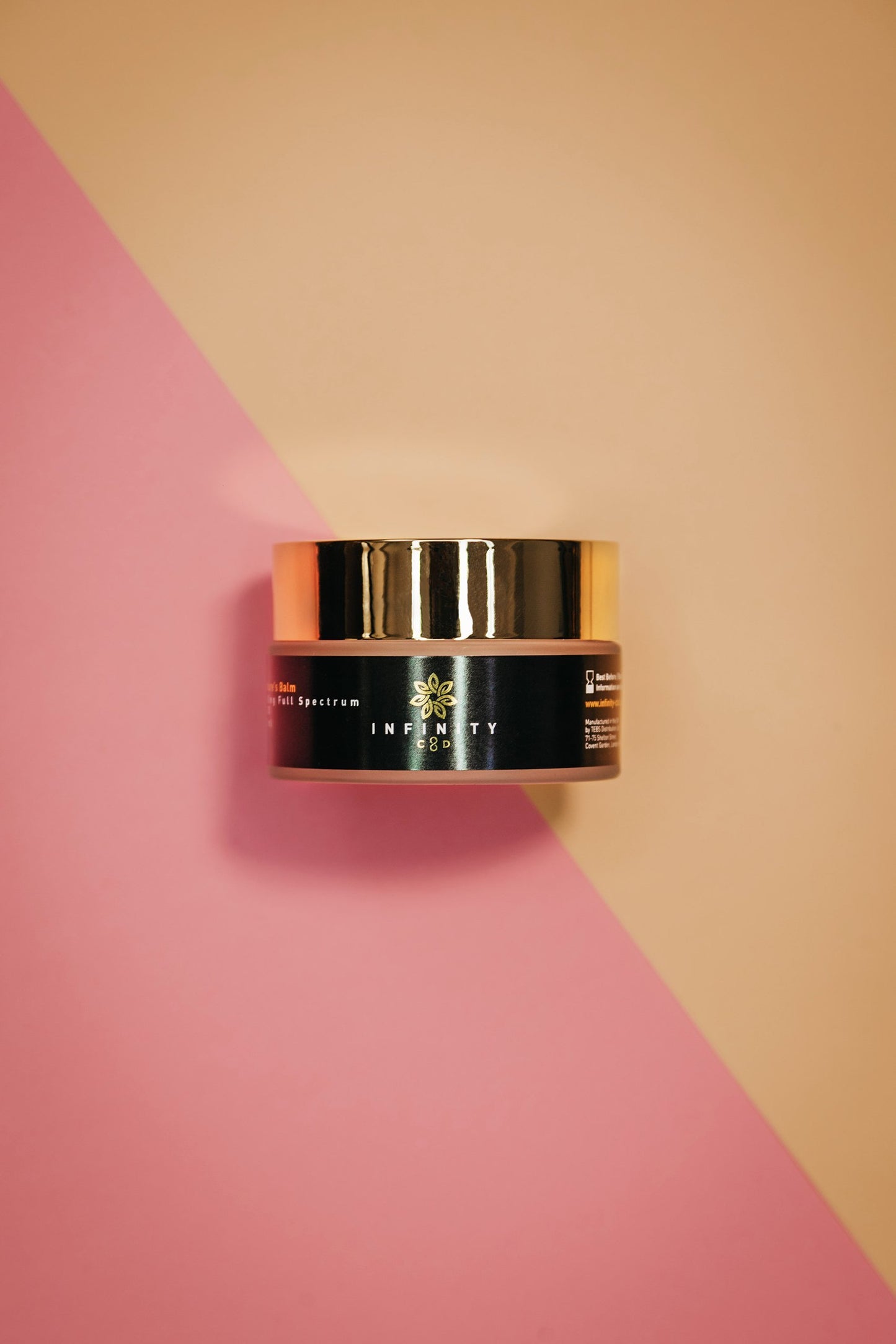All Natural CBD Moisturiser UK Made in Wales Infinity CBD
