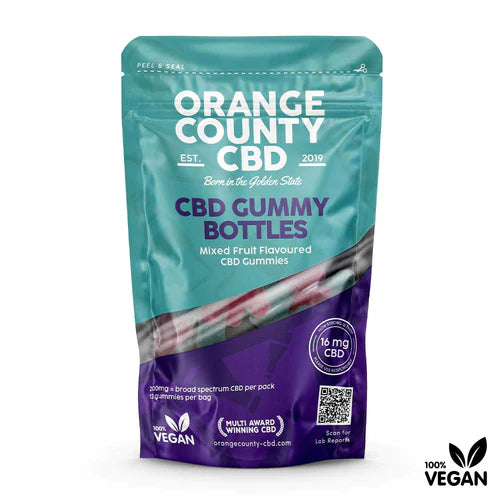 CBD Gummy Bottles Orange County CBD edibles UK
