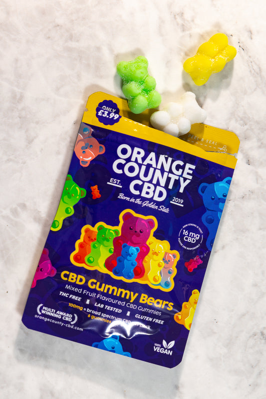 Best CBD Gummy Bears by Orange County CBD Vegan