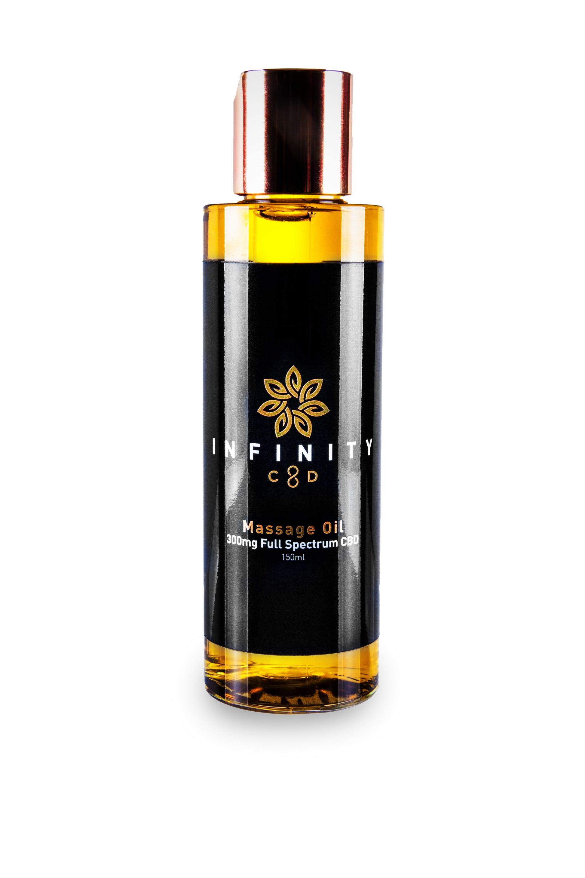 Massage Oil infused with CBD by Infinity CBD