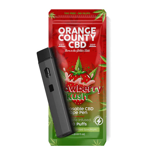 Strawberry Kush CBD Vape Pen Disposable Geek Bar