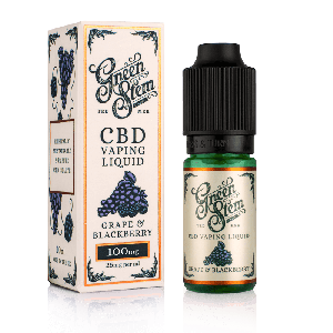 Green Stem CBD Isolate Vape 10ml (THC Free) 100mg / 250mg / 500mg