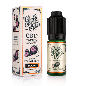 Green Stem Wild Strawberry CBD Vape Juice