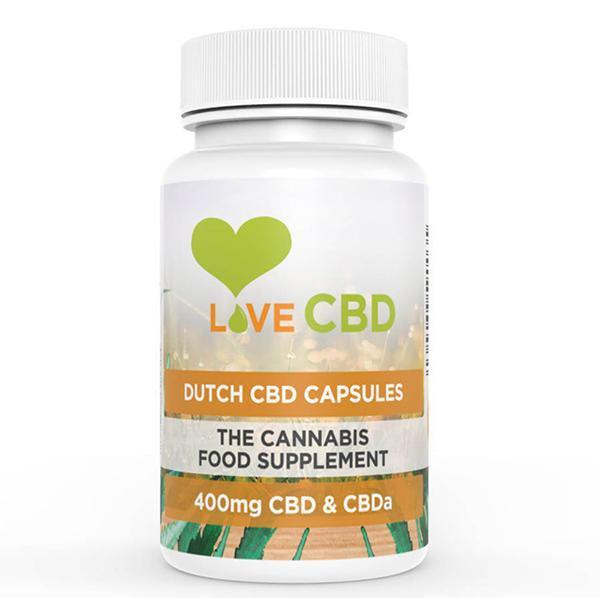 Love CBD Dutch CBD Capsules 300mg 60 capsules